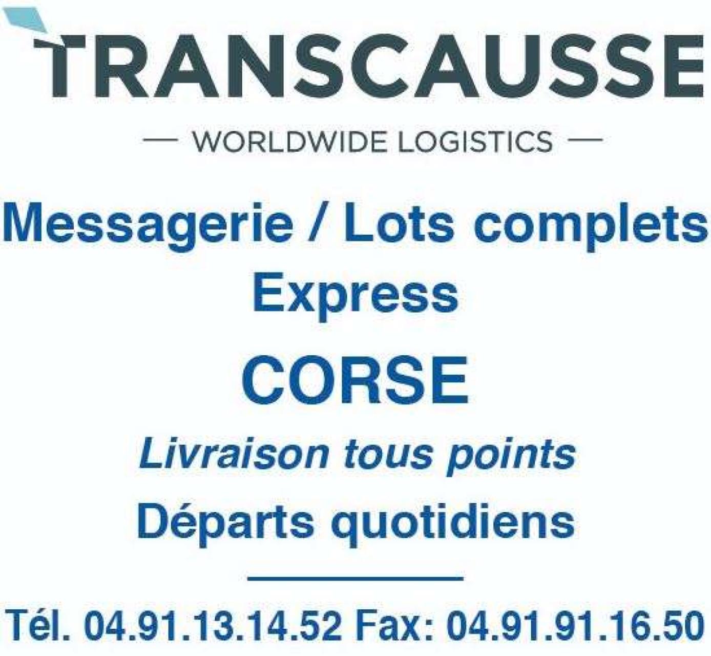 Transcausse Messagerie / Lots complets